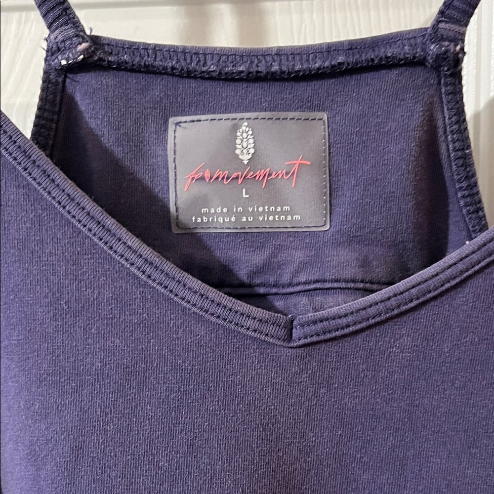Free People Hot Shot Indigo Purple Jumpsuit Onesis - Picture 9 of 12